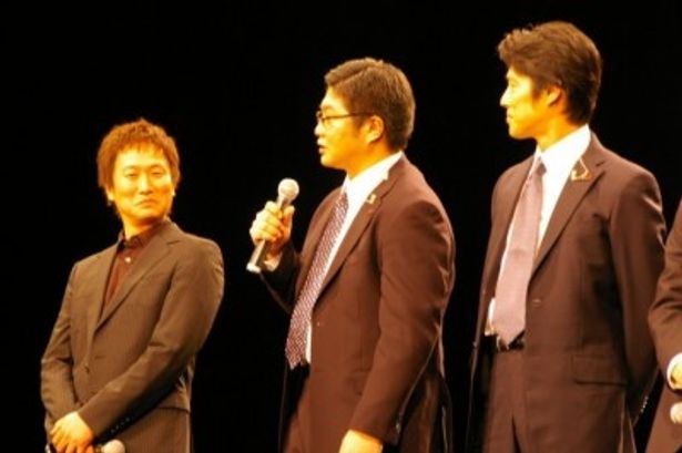 【写真】(中央)松尾は「ドラマ中はみんなでDSばかりやっていた」とドラマ撮影中のエピソードを披露