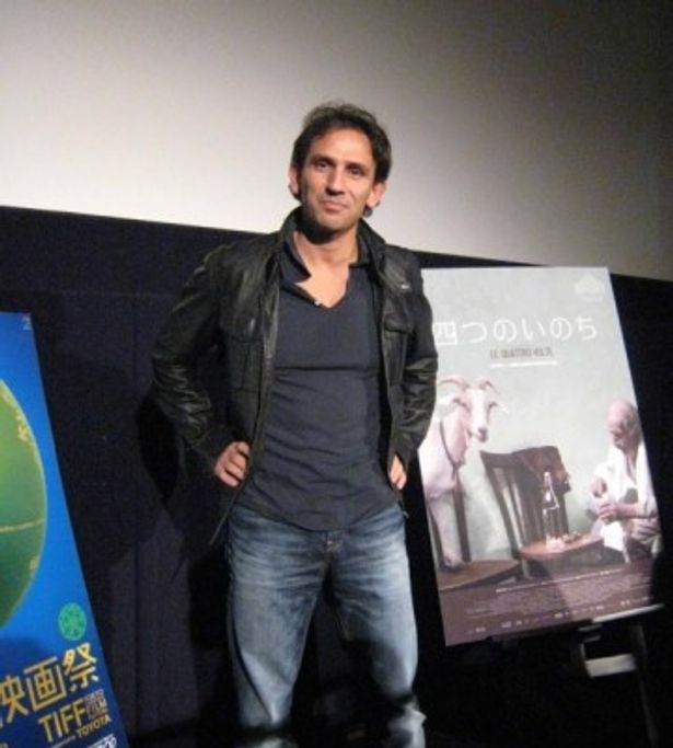 東京国際映画祭公式上映後、ティーチインに出席した『四つのいのち』のミケランジェロ・フランマルティーノ監督