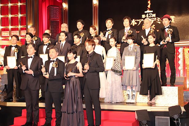 第42回日本アカデミー賞授賞式が行われた