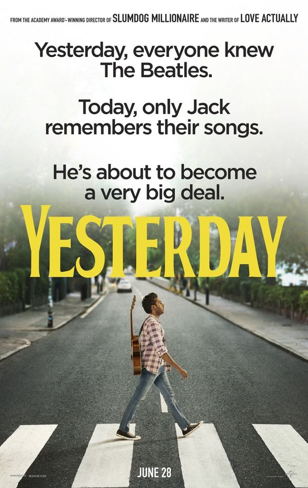 『Yesterday』アメリカ版ポスター