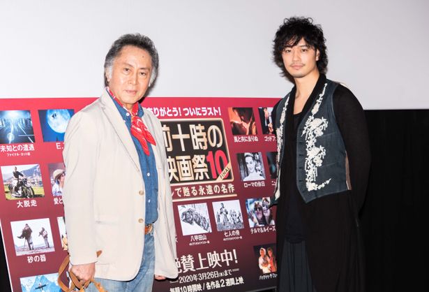 「午前十時の映画祭10 FINAL」のトークイベントに登壇した北大路欣也と斎藤工