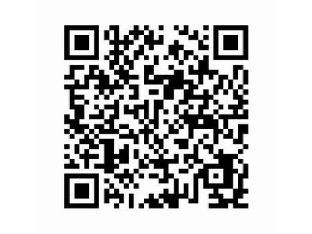 「らき☆すた」サイトへのQRコード。2011年の正月三が日は鷲宮神社で記念の限定スタンプを発行する企画も