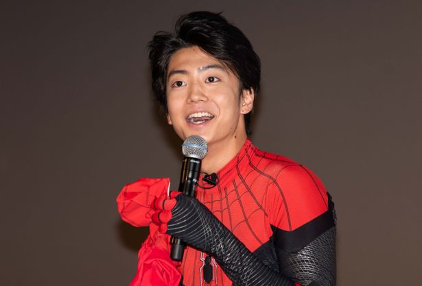 スパイダーマンファンを公言し続け、本作のアンバサダーに就任した伊藤健太郎