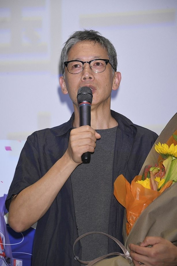 トロント日本映画祭の観客賞受賞を祝われた矢口監督