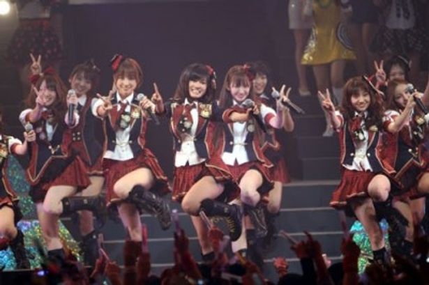 AKB48による迫力のライブが映画館で楽しめる！