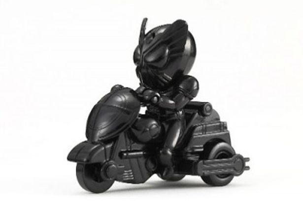 【写真】バイクに乗ったオーズをフィギュア化した「Go！Go！オーズ」