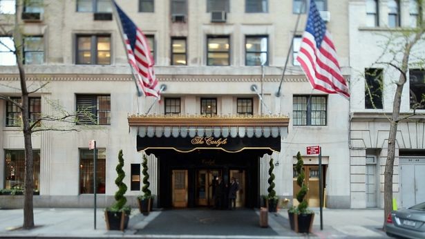 マンハッタンの高級区域に構えている「ザ・カーライル ア ローズウッド ホテル」