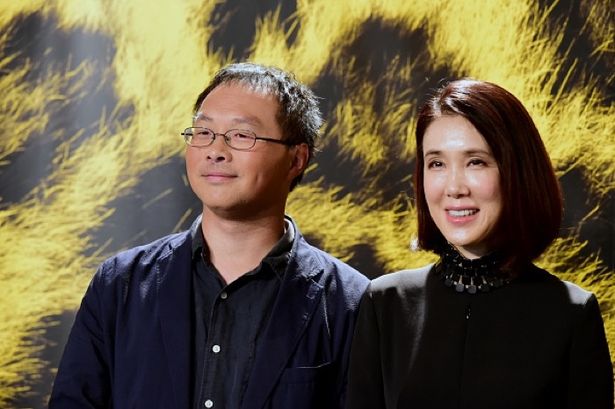第72回ロカルノ国際映画祭での公式上映に深田晃司監督と筒井真理子が登壇した