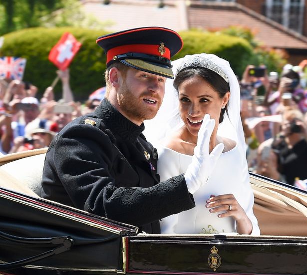 ヘンリー王子は昨年5月にメーガン妃と結婚