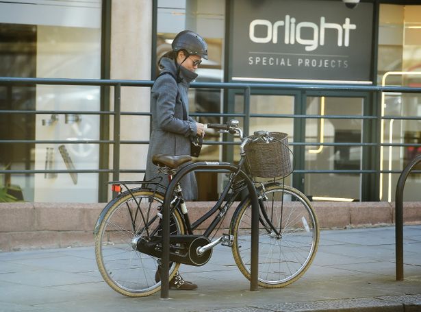 妊娠時も自転車に乗るなどアクティブに行動