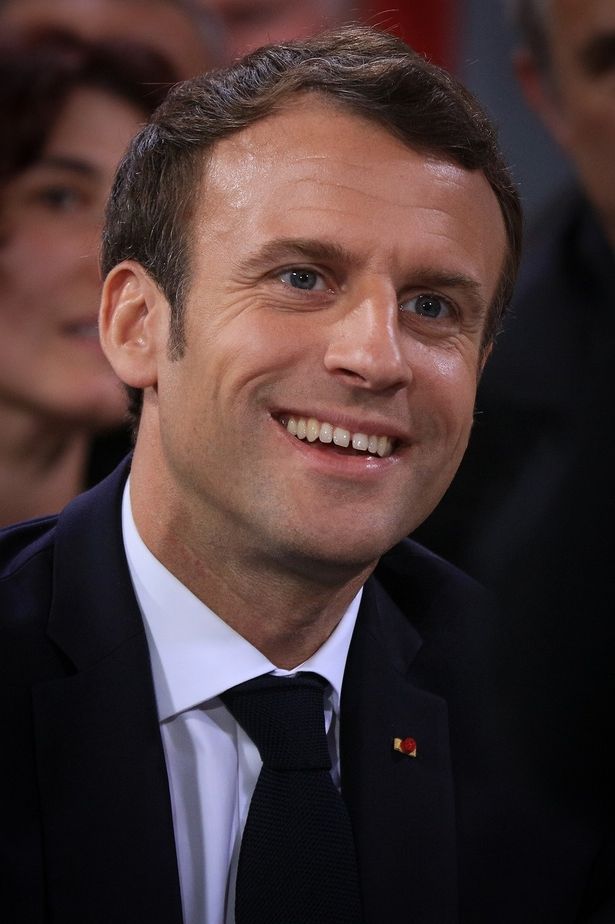 ハンサムな容姿で知られるフランスのエマニュエル・マクロン大統領