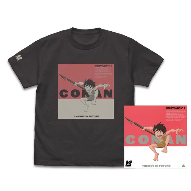 未来少年コナン MEMORIAL BOX DISC1 LDパッケージ Tシャツ