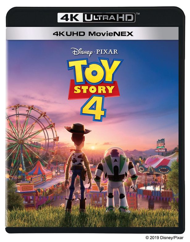 4Kで収録された『トイ・ストーリー4 4K UHD MovieNEX』も11月2日(土)に発売