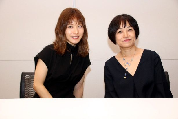 『蜜蜂と遠雷』の主演女優、松岡茉優と原作者の恩田陸先生