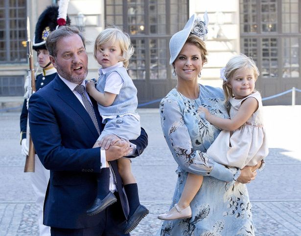 次女マデレーン王女ご夫妻にはアドリアンネ、 レオノール、 ニコラスの3人の子どもがいる