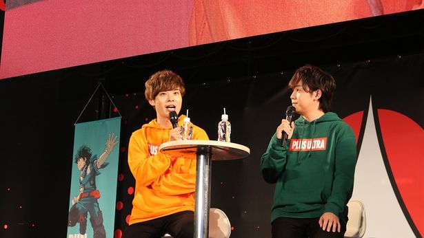 生アフレコも披露 ヒロアカ 声優山下大輝 岡本信彦の 東京コミコン19 登壇レポート 画像2 5 Movie Walker Press