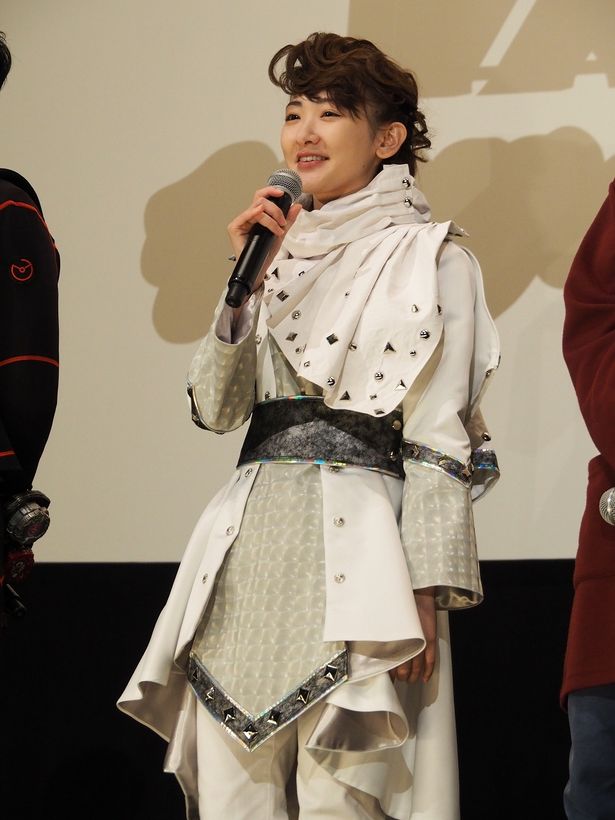 昔から仮面ライダーの大ファンだという生駒里奈