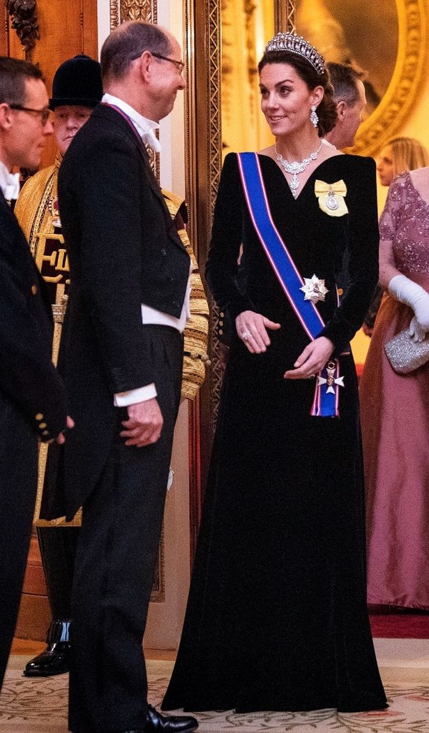 イギリス駐在の大使や外交官を招いたディプロマティック・レセプションに出席したキャサリン妃