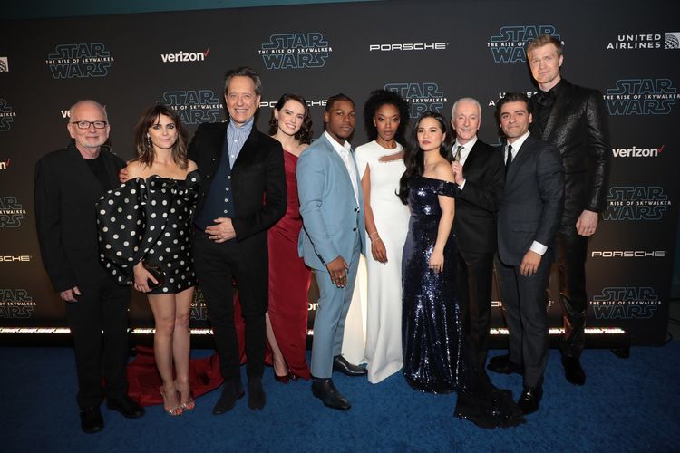 スター ウォーズ 完結編のワールドプレミアにハリソン フォードやマーク ハミルらレジェンド集結 最新の映画ニュースならmovie Walker Press