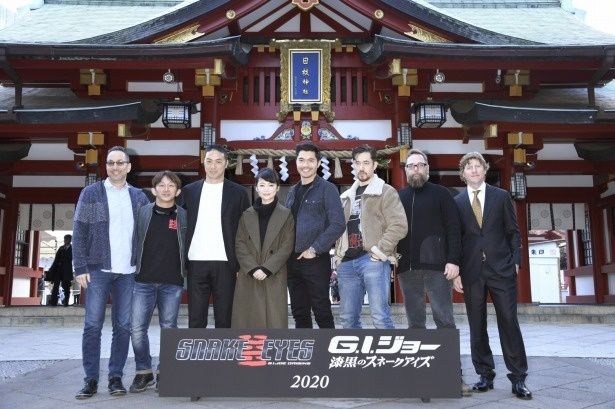 日本ロケを行う『G.I.ジョー：漆黒のスネークアイズ』の大ヒットを祈願