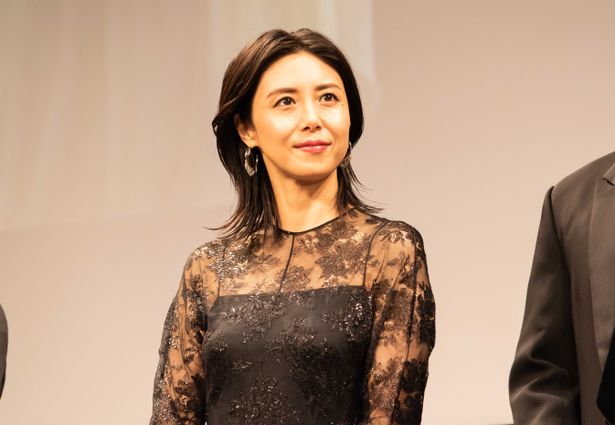 大沢と5度目の共演で初の夫婦役となった松嶋菜々子