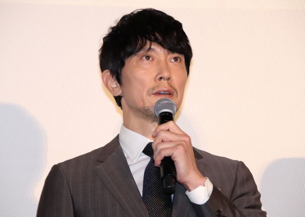 舞台挨拶に登壇した佐々木蔵之介