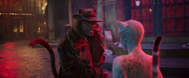 ドリス・エルバ演じるのは恐ろしい力を持つ、お尋ね者の猫であるマキャヴィティ