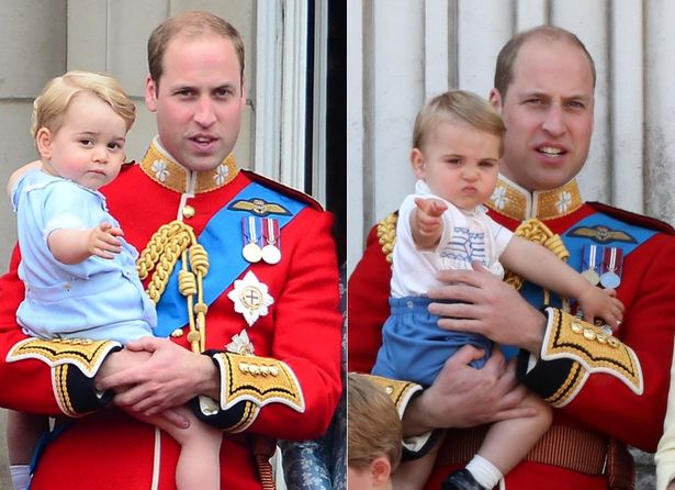 ジョージ王子とルイ王子が似てきた？
