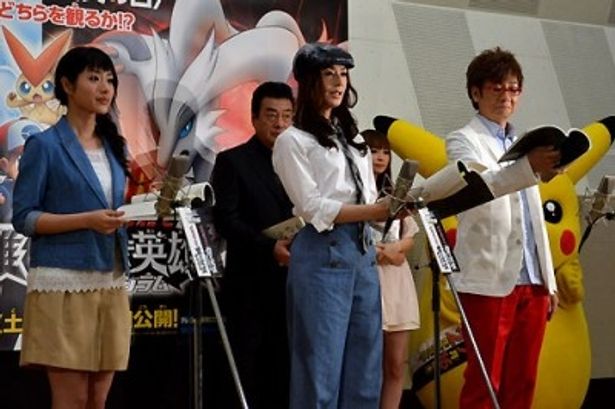 14年連続で『ポケモン』シリーズに出演している山寺宏一も加え、セリフの掛け合いを収録