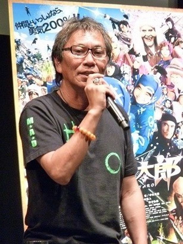 「個性的な映画ができました」と自信たっぷりの三池監督