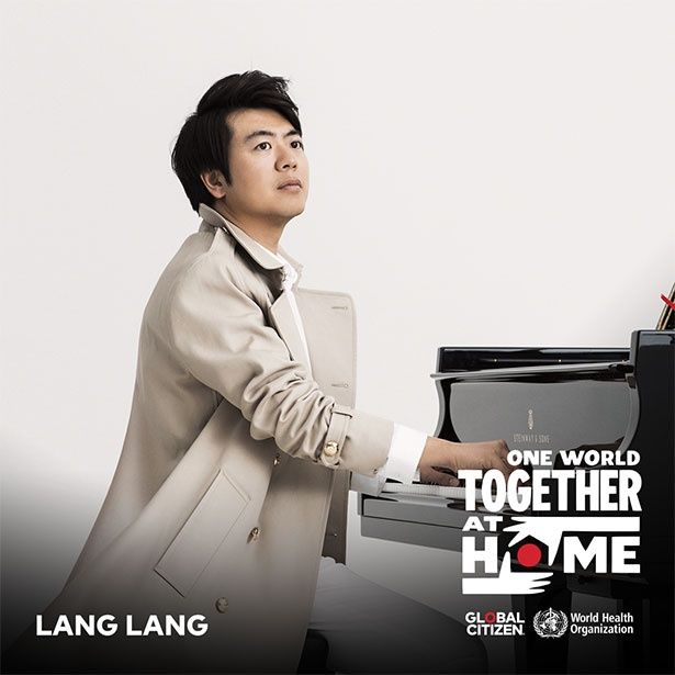 北京オリンピックの開会式に登場したピアニストのラン・ランが美しい旋律を響かせる