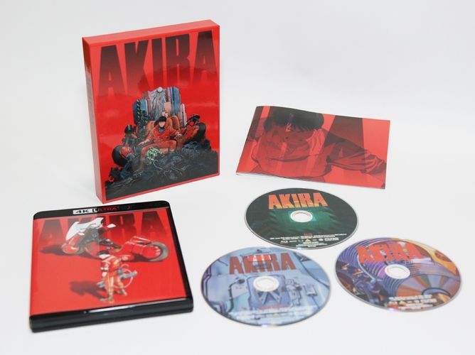 Akira 4kリマスターセットを開封してみた クールなパッケージに貴重な特典満載 最新の映画ニュースならmovie Walker Press