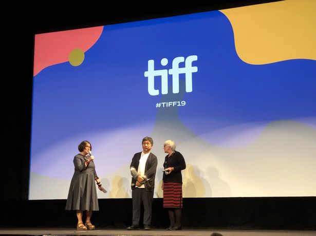 トロント国際映画祭に登壇した際の是枝裕和監督