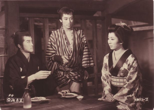 1961年公開の橋幸夫映画デビュー作『潮来笠』