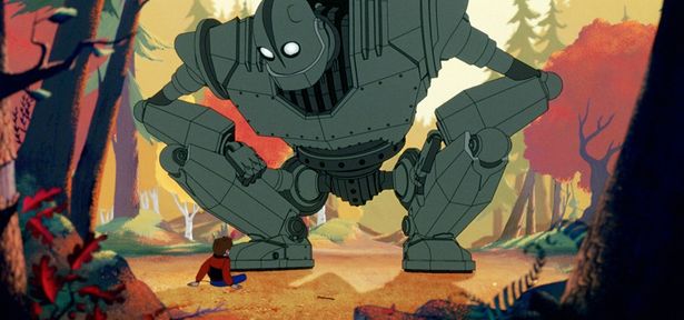 『アイアン・ジャイアント』(99)に登場する巨大ロボットも活躍！