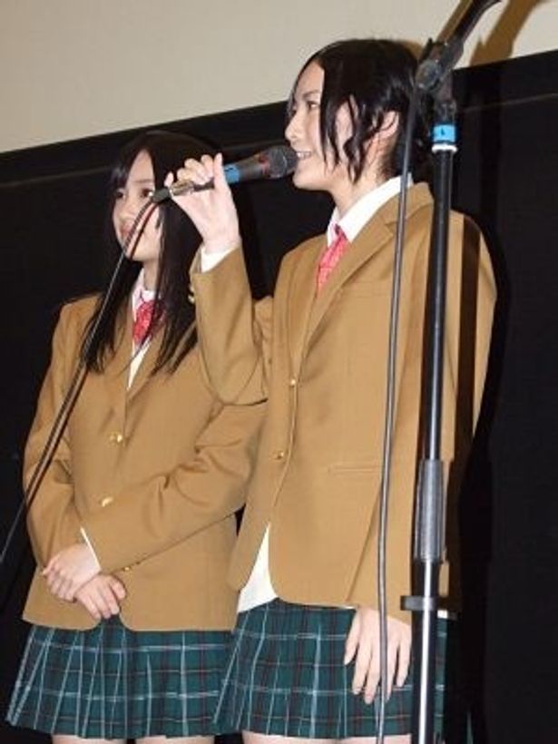 【写真を見る】映画初出演を果たしたSKE48の松井珠理奈と矢神久美