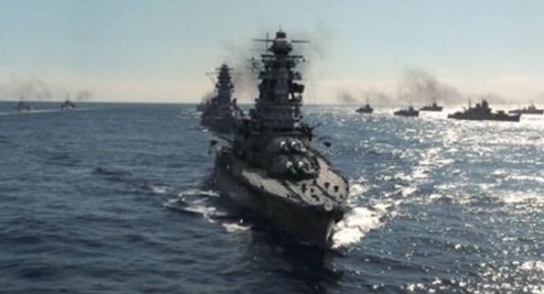 海戦シーンも見どころだ