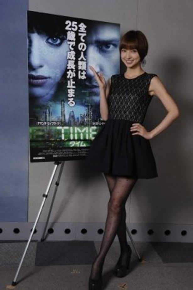 『TIME タイム』でハリウッド映画の日本語吹替に初挑戦した篠田麻里子