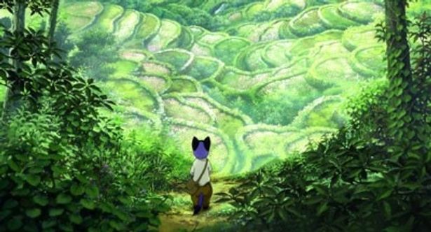 宮沢賢治の世界観を美しい映像で再現。街や森の美しい風景に見惚れてしまう
