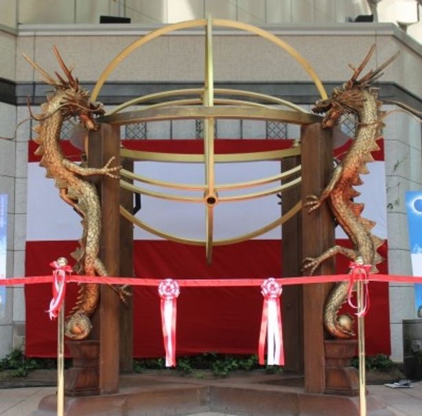 本日限定で公開された江戸時代の天体観測器具“大渾天儀(だいこんてんぎ)”