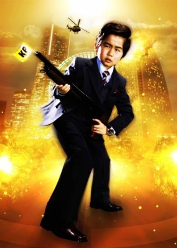 映画化が決まった「コドモ警察」で中年刑事を演じる鈴木福