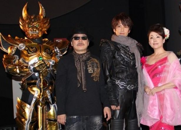 『牙狼 GARO 蒼哭ノ魔竜』の雨宮慶太監督、小西遼生、松坂慶子が舞台挨拶に登壇