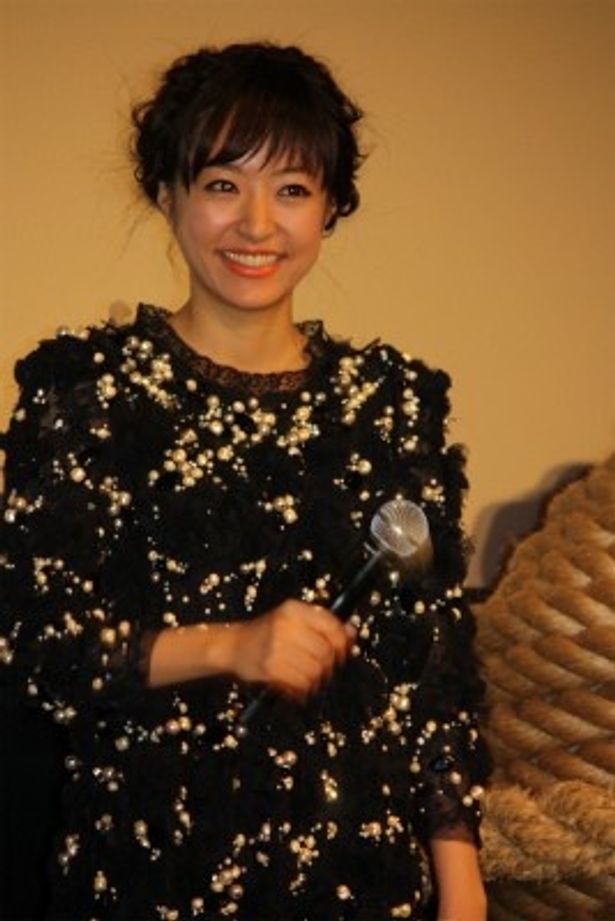 終始笑顔だった井上真央