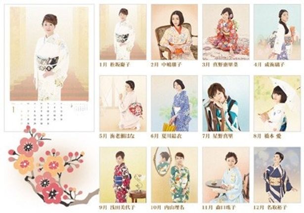 松竹カレンダー2013壁掛けタイプ(B2)は1500円