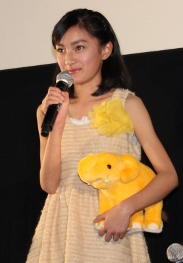 オーディションで洋子役に選ばれた浅見姫香