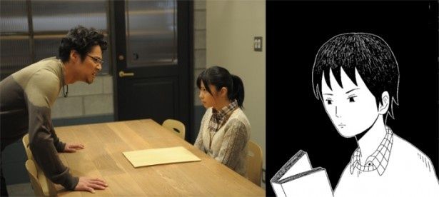 漫画家デビューを目指す主人公シズオの担当編集者・宇波綾を演じるHKT48の指原莉乃