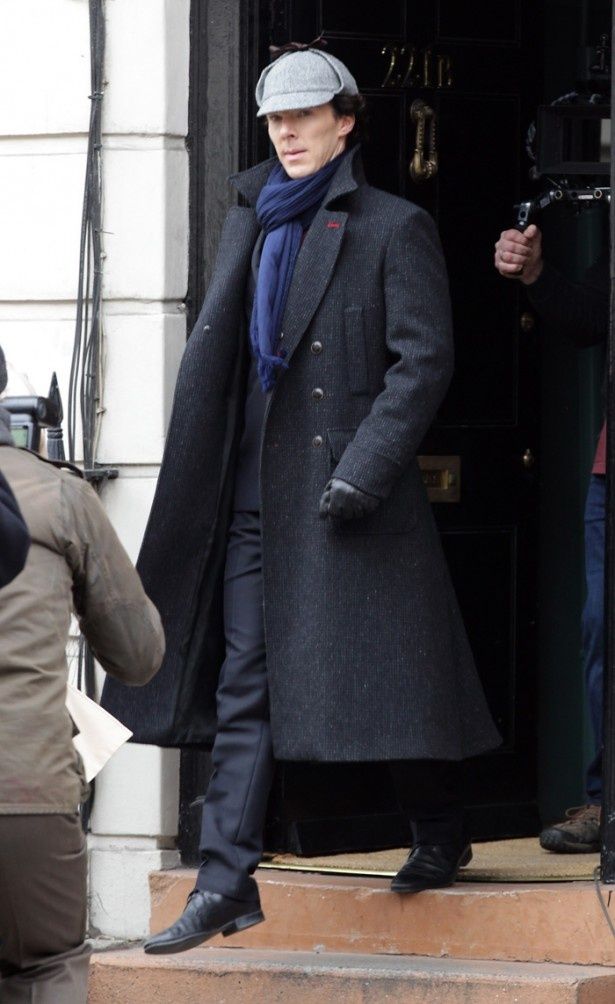 【写真を見る】BBC「SHERLOCK」でシャーロック・ホームズを演じているベネディクト・カンバーバッチ