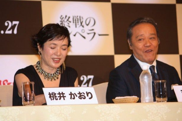 夫婦役を演じた西田敏行と桃井かおり