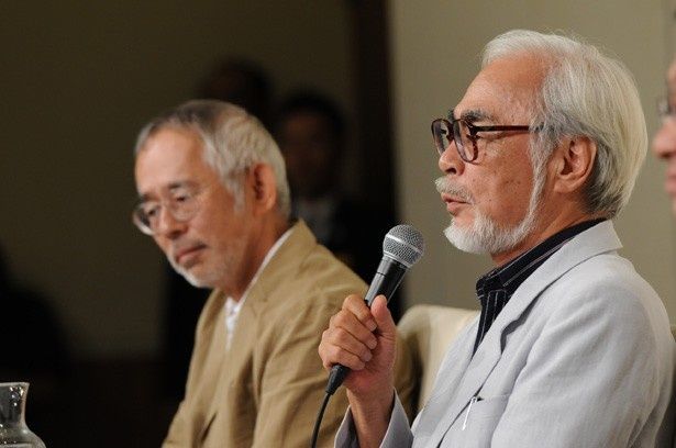 9月6日に行われた宮崎駿監督の引退会見の模様