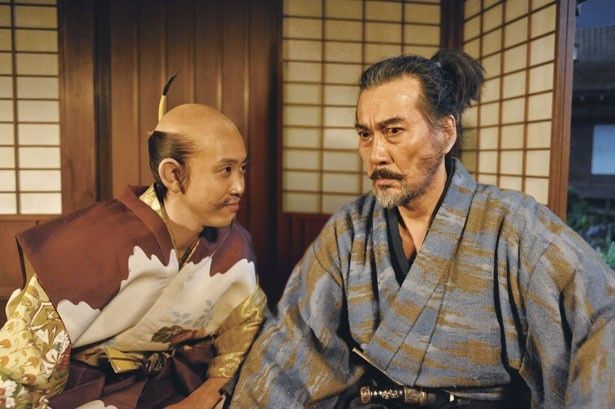 『清須会議』では中谷演じるお寧の夫・秀吉を大泉洋、信長に仕える家老・柴田勝家を役所広司が扮する